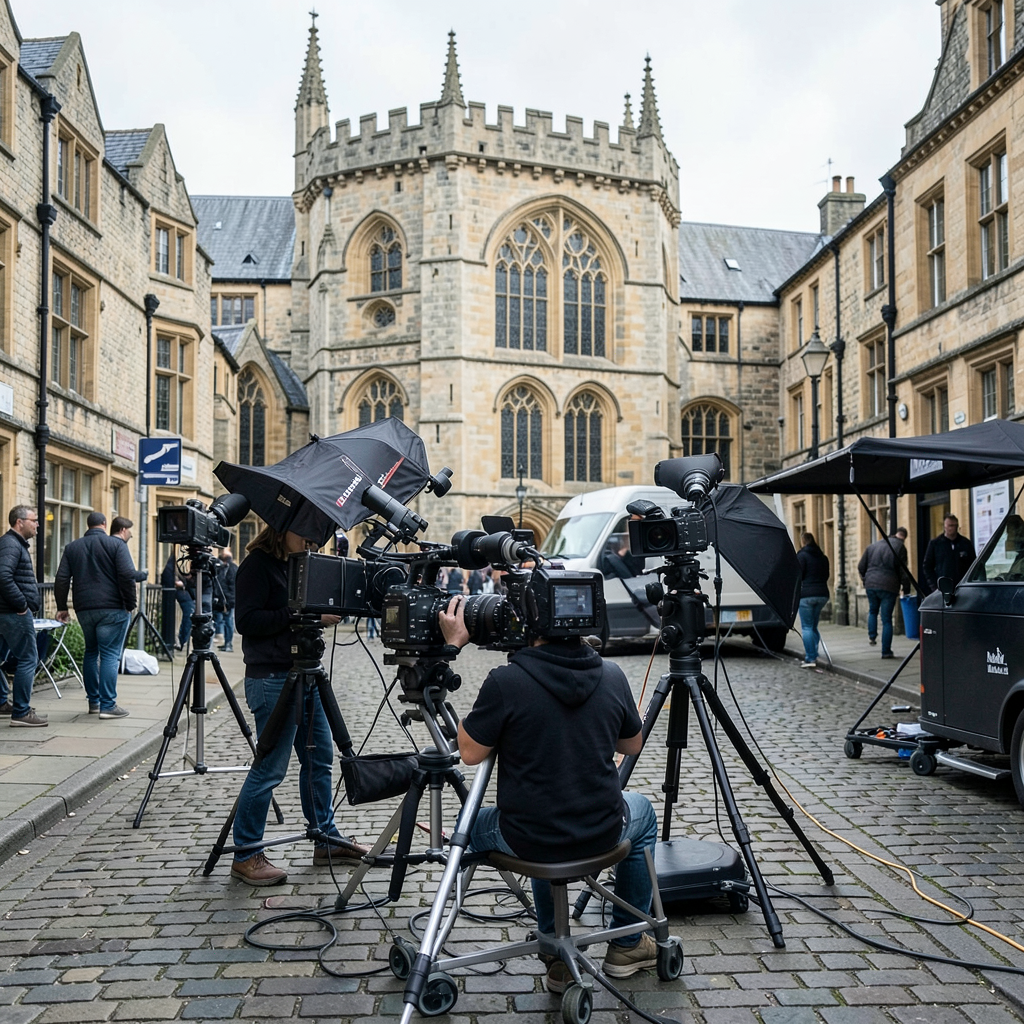 Oxford roads shut for Apple TV filming at Radcliffe Camera